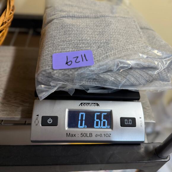 Barney’s XS Cashmere Heather Gray‎ Sleeveless Sweater Cardigan Waterfall Neutral - Picture 9 of 9